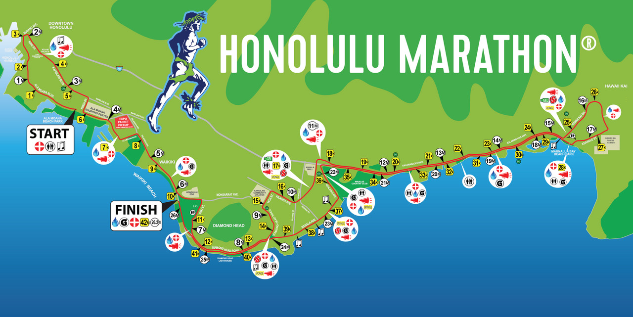 96x48honolulumarathoncoursemap The Hapalua The Hapalua 96x48honolulumarathoncoursemap The Hapalua The Hapalua