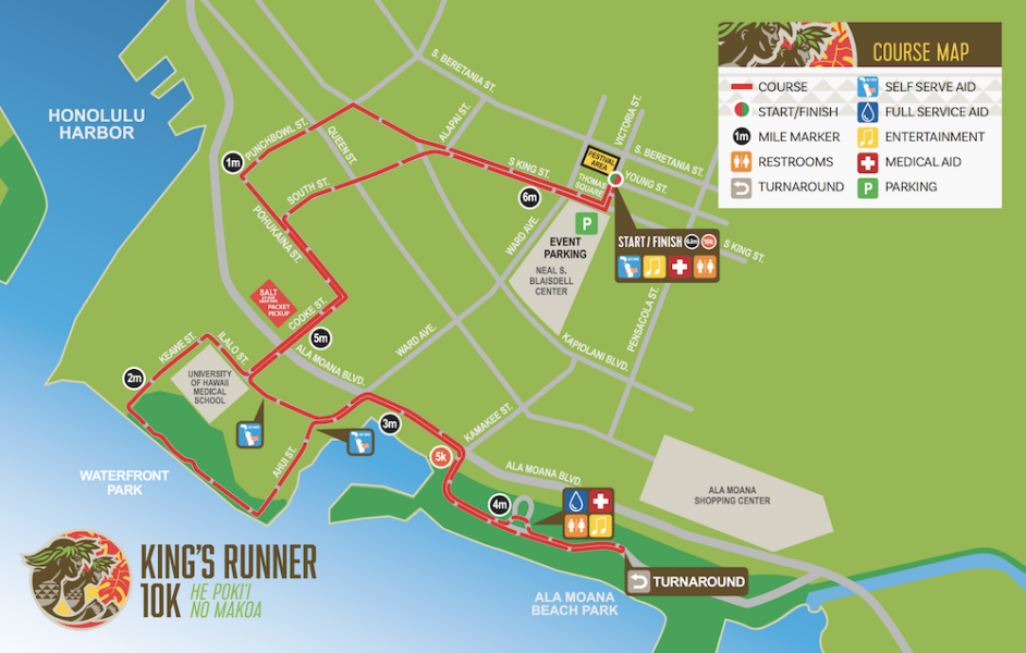 Map of the course