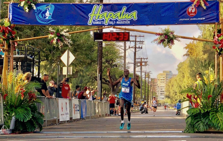 Image for Team Hawaii just beaten at the finish line