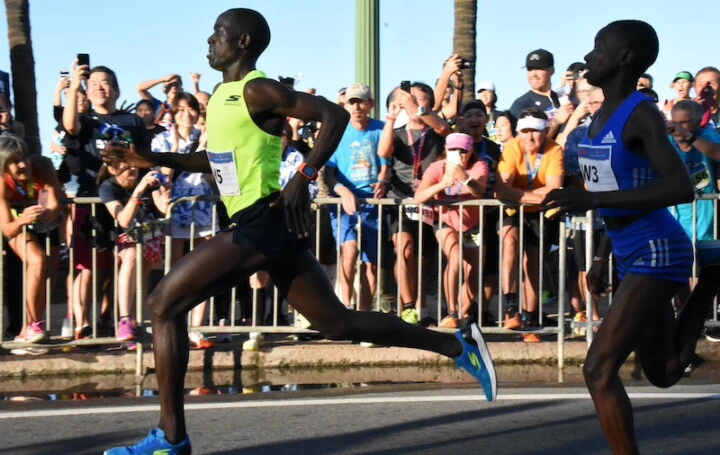 Image for Ed Cheserek leads The Chase
